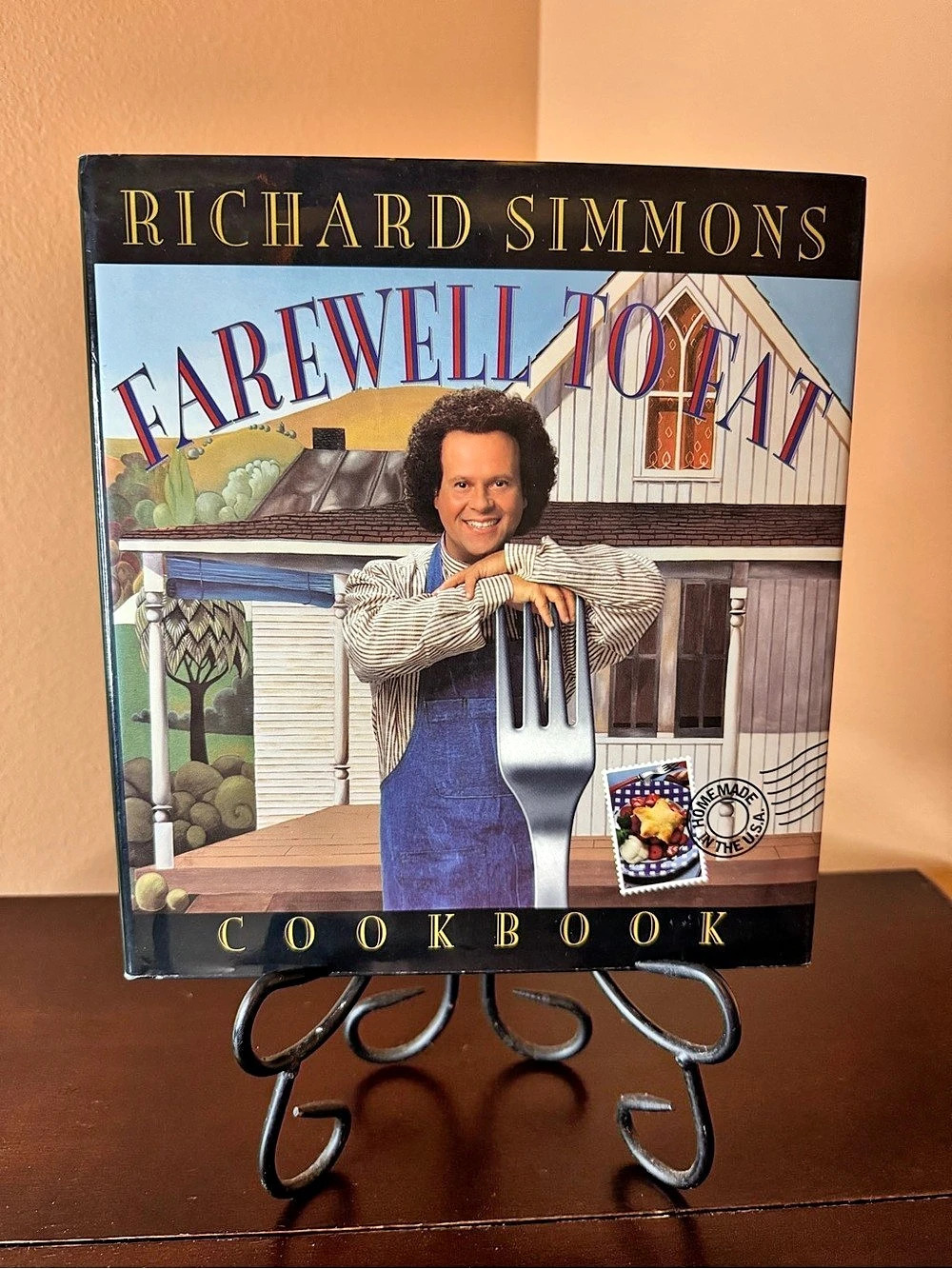 Richard Simmons Farewell to Fat Cookbook Hardcover